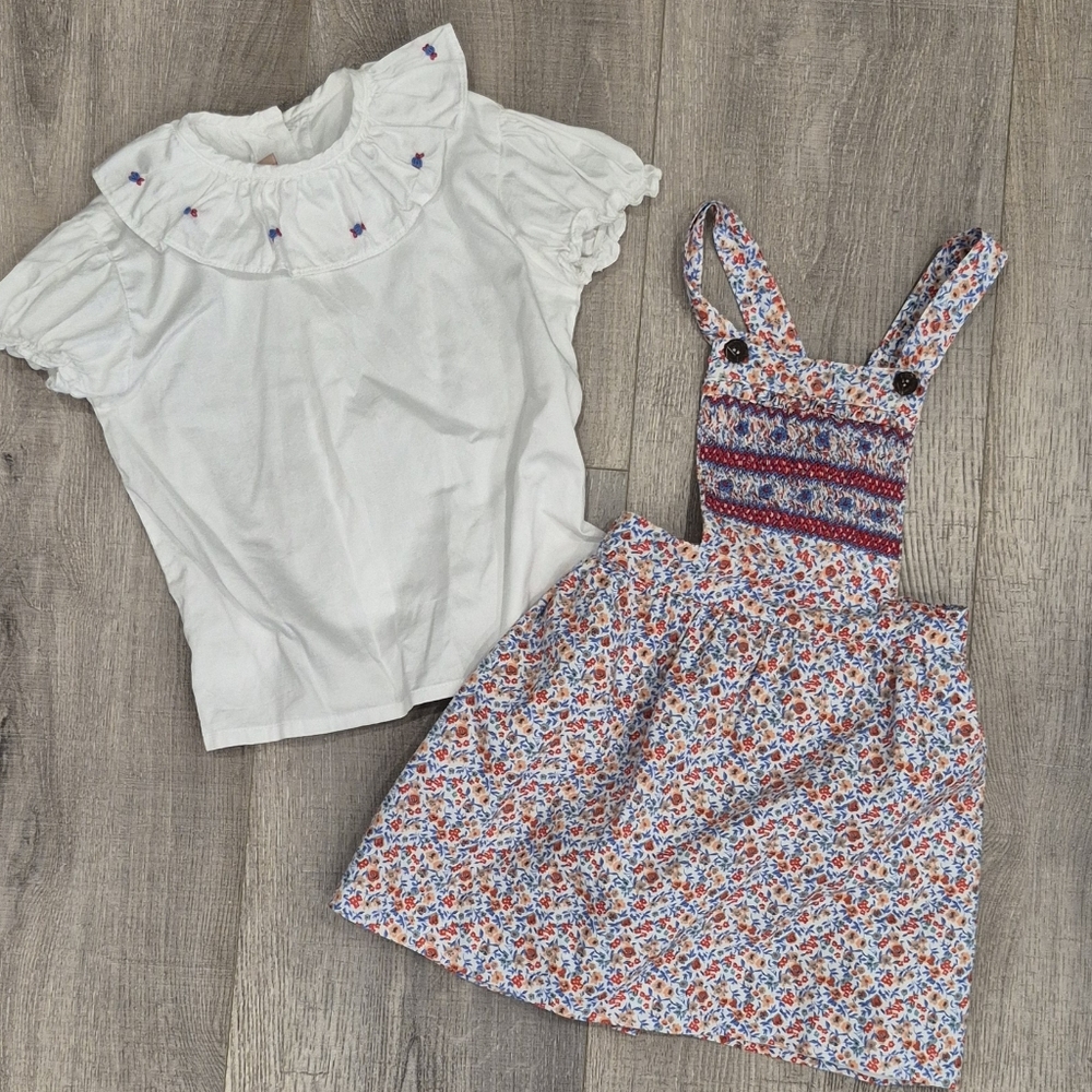 POMME CANNELLE COLLECTION Blouse & Pinafore
